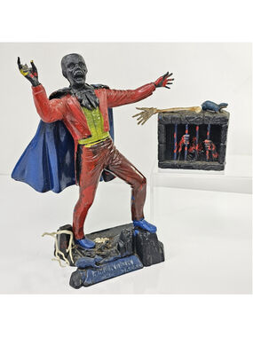 Vintage 1963 Aurora Phantom of the Opera Built Painted Model Figures